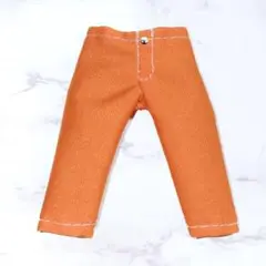 オビツ11 ねんどろいど どーる 服 パンツ オレンジ