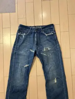 EZRA FITCH アメカジ　ダメージデニム