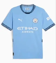 PUMA 24/25 マンチェスターシティ FC 半袖 ユニフォーム XL