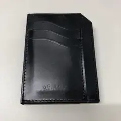 RE.ACT indigo slim wallet 黒 財布 カード入れ コイン