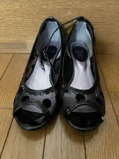 ANNA SUI アナスイ　チュールパンプス　シースルー