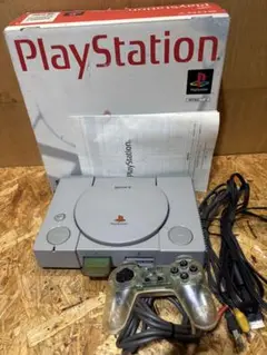 初代 PlayStation PS SCPH-5500 3658861箱説付き