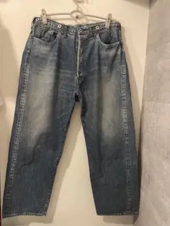 アプレッセ No.22 Washed Wide Denim Pants
