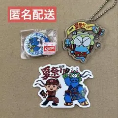 夏祭り 2025 カープ CARP 広島 マツダ 缶バッジ アクキー ステッカー