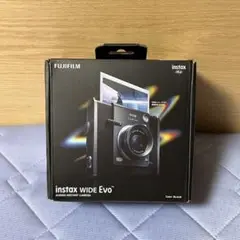 【未使用】富士フィルム instax WIDE Evo ブラック チェキ