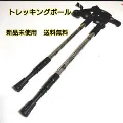 トレッキングポール ステッキ 2本セット ・シルバー・新品未使用・送料無料