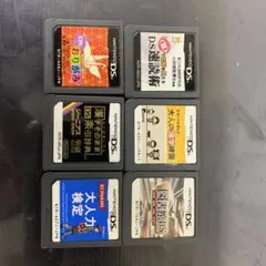 Nintendo ds ゲーム　まとめ6点