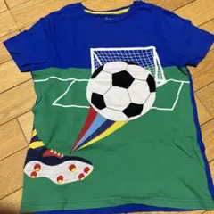 サッカー・ボールプリントTシャツ
