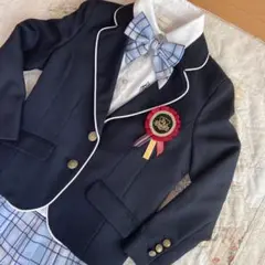 レピピ 卒服 140 XS チェック ブレザー 卒業式 ラブトキ好きな方も