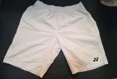 YONEX ホワイト ハーフパンツ