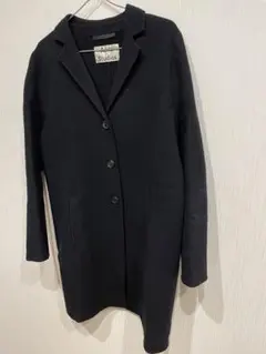 Acne studios チェスターコート ダブルフェイス 34 ネイビー 黒