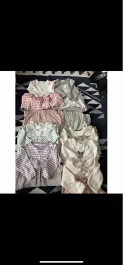 女の子　春、夏、秋、冬服　まとめ売りセット80サイズ　13点セット