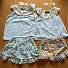 夏のお揃いコーデセット☆100/120
