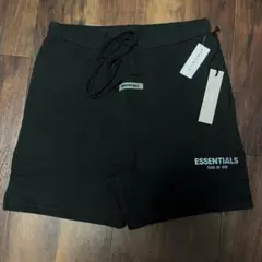 Fog essentials ショートパンツ　ブラック黒ハーフパンツ反射フォント