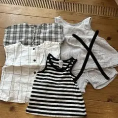 ノースリーブタンクトップ　3点セット　90〜120
