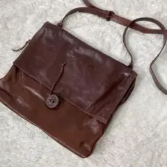ヴィンテージ genten ゲンテン ショルダーバッグ レザー 本革