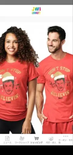 zumba ベトサンタTシャツ正規品