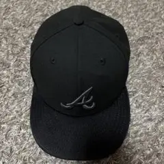 NEWERA アトランタブレーブス ブラック×グレー 7 5/8