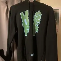 HUF フロントロゴパーカー ブラック