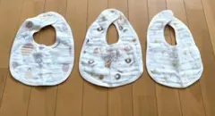アイスクリーム・ドーナツ柄スタイ3枚セット