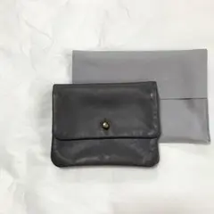 Alice Park Half Single Flap Wallet Gray