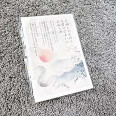 年賀状じまい2025（新年お知らせ）私製10枚入り