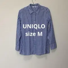 UNIQLO コットンストライプシャツ