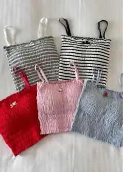 Treat Ürself shirringgatherpetitcamisole