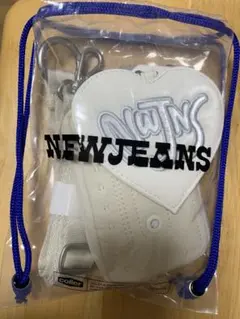 新品未開封NJ X collerバニーフラッシュキーリング（ホワイト） NJ X COLLER バニーぬいぐるみキーリング