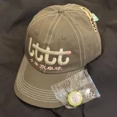 【即日発送】 LTTT 小東京卓球 キャップ　カーキ グリーン　缶バッジ付き