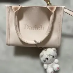 Darich ピンク ショルダーバッグ mikkoキーホルダー付き