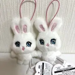 foxy illustrations BUNNY マスコット ホワイト 白 2種