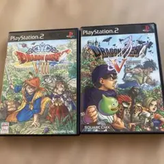 PS2 ドラゴンクエストＶドラゴンクエストVlllセットplayStation2