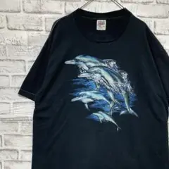 USA製90sヴィンテージTシャツ！シングルステッチ　ブラック半袖古着XL20