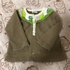 RAG MART 長袖Tシャツ 80 ブラウン
