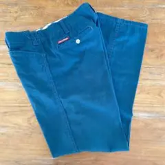 須*介様 ハイドアンドシーク　ワークパンツ　XL グリーン HIDEANDSEEK(ハイドアンドシーク) タックパンツ Work Slacks HP