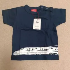 オジコ　新品タグ付き　新幹線と富士山プリント Tシャツ 2A