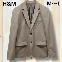 H&M サイズ:40 テーラードジャケット　ブラウン