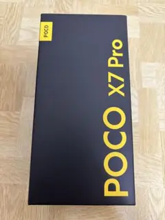 POCO X7 Pro 8GB RAM 256GB ROM ブラック
