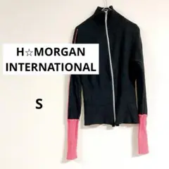 即購入OK✨H⭐︎MORGAN INTERNATIONAL 長袖 ブラックピンク