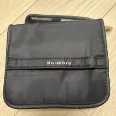 【新品】shu uemura メッシュ ブラックポーチ