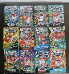 Captain Underpants コレクション 12冊セット