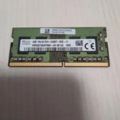 SK hynix DDR4 4GB ノートPC用メモリ 動作確認済