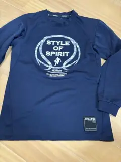 Number STYLE OF SPIRIT 長袖Tシャツ ネイビー　ロンT