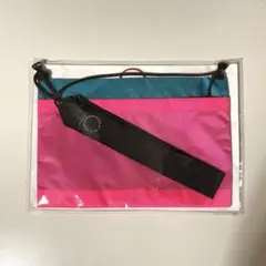 【未使用品】山と道 サコッシュ ピンク ブルー