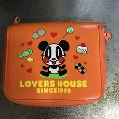 【 LOVERS HOUSE 】ラヴァーズハウス 財布 ウォレット オレンジ