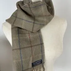 Burberrysバーバリーズ カシミヤ メンズ レディース マフラー カーキ