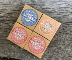 新品、SEX WAX 4個セット サーフィン ワックスレッド /ブルー/オレンジ