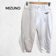 ミズノ 野球 ユニフォームパンツ ワッペン付き 練習着 ショート丈 Mサイズ
