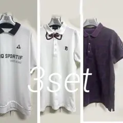 ★PEARLY GATES他★メンズゴルフウェア3点セット Lサイズ